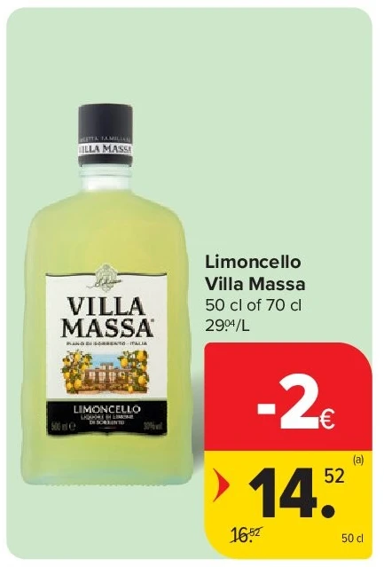 Limoncello Villa Massa