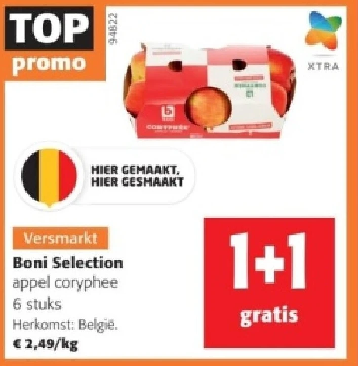 Boni Selection appel coryphee 6 stuks