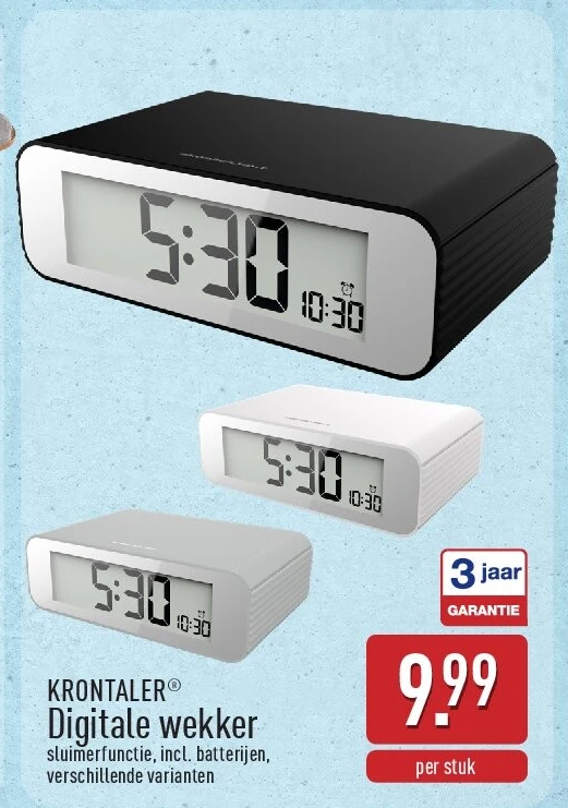 Digitale wekker
