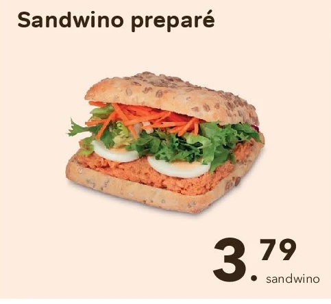 Sandwino preparé
