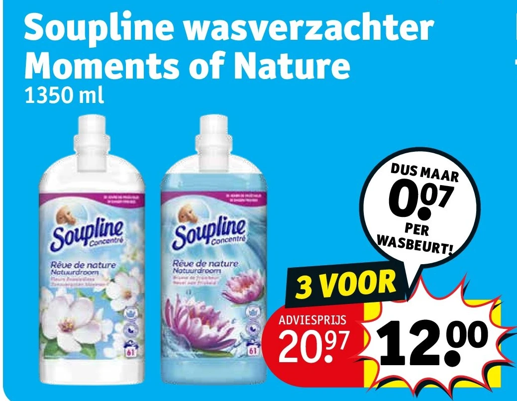 Soupline wasverzachter Moments of Nature