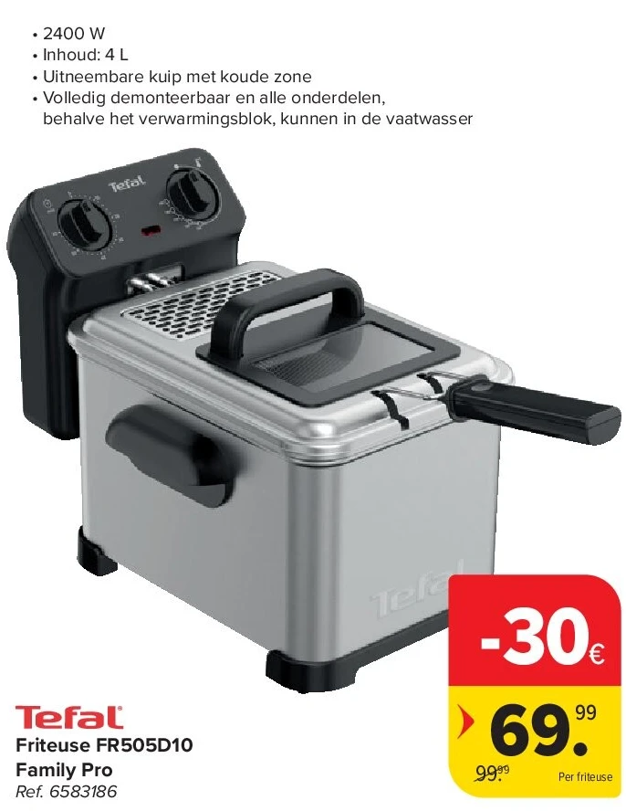 Friteuse FR505D10 Family Pro