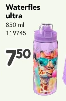 Waterfles ultra 850 ml
