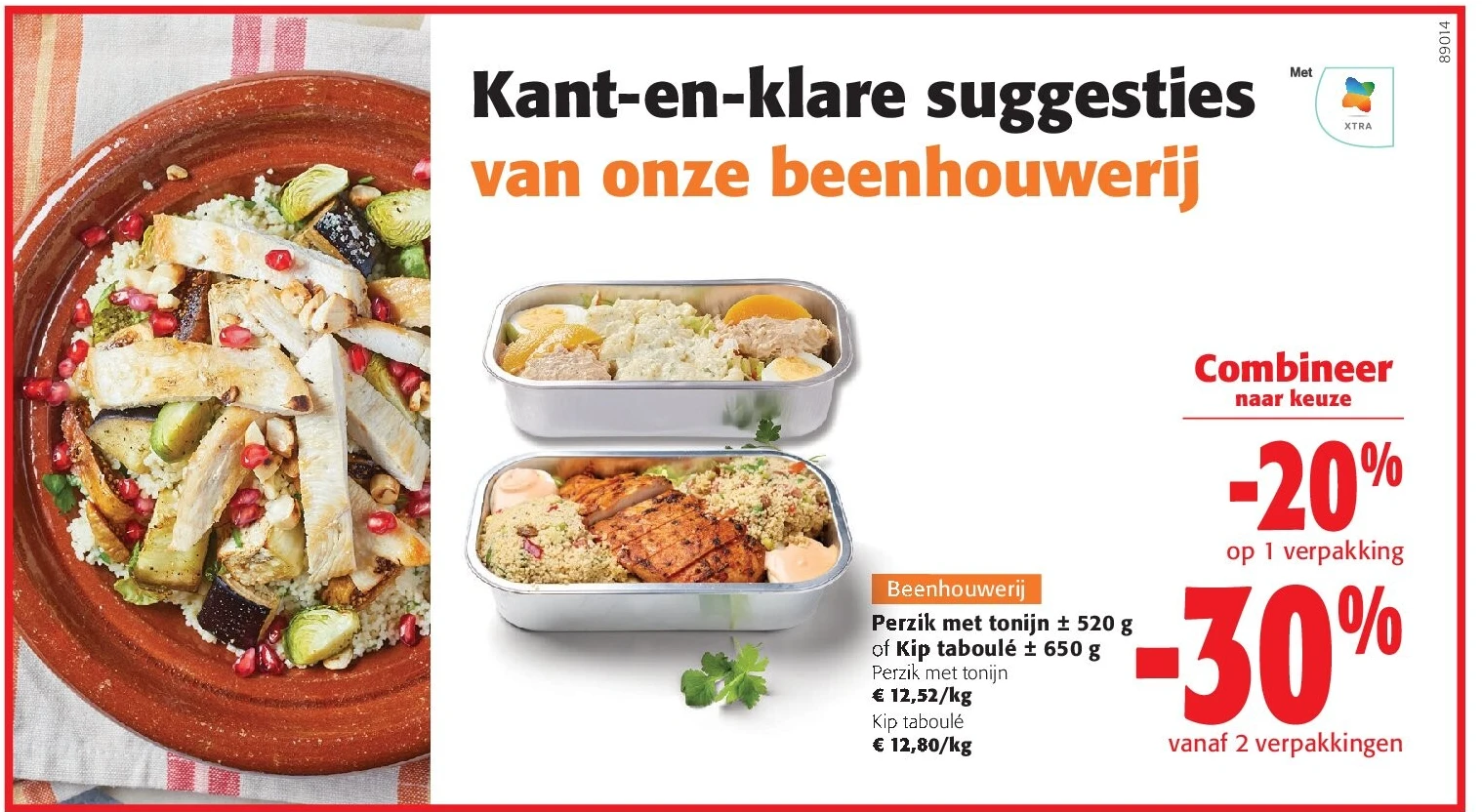 Perzik met tonijn ± 520 g