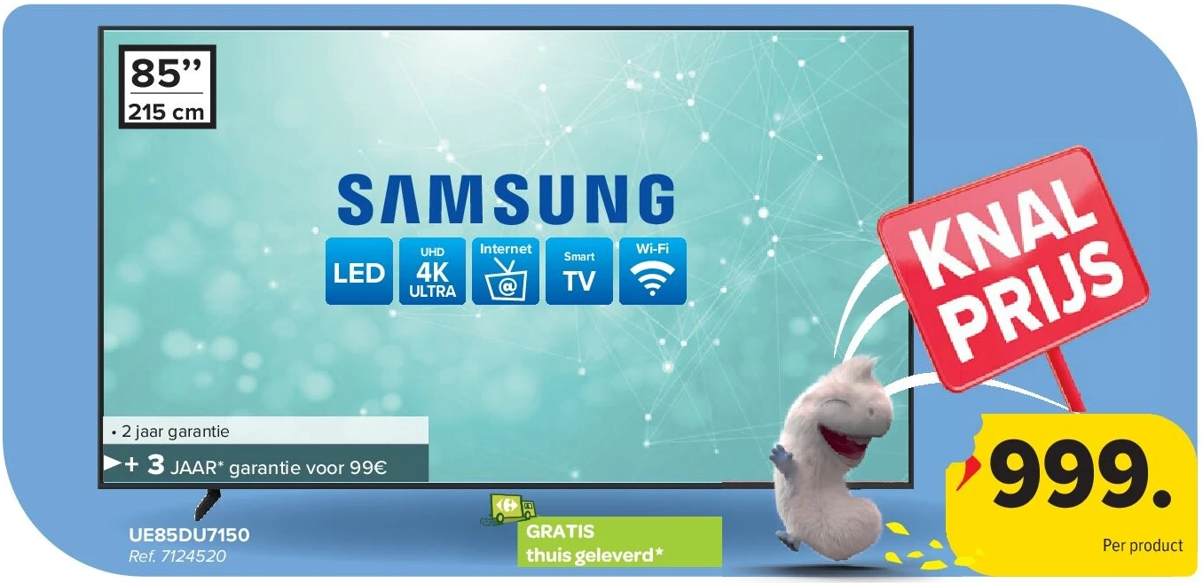 SAMSUNG UE85DU7150 LED TV
