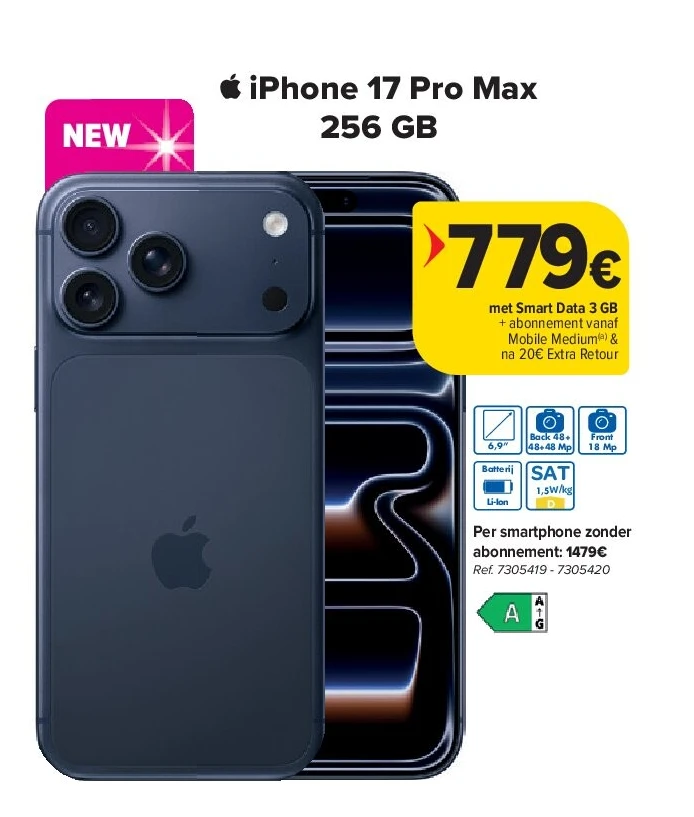 iPhone 17 Pro Max 256 GB