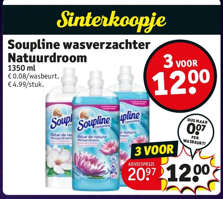 Soupline wasverzachter Natuurdroom