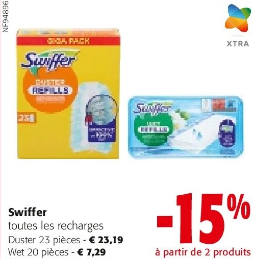 Swiffer Duster 23 pièces
