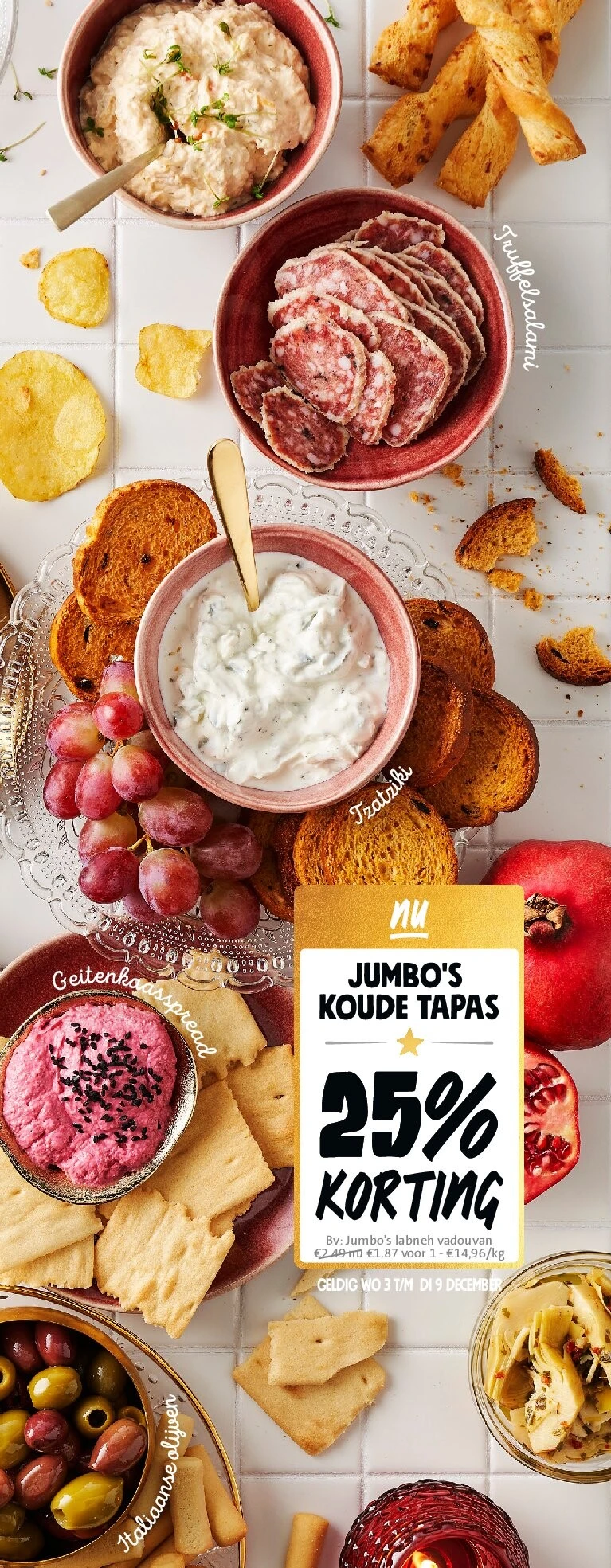 Jumbo's koude tapas