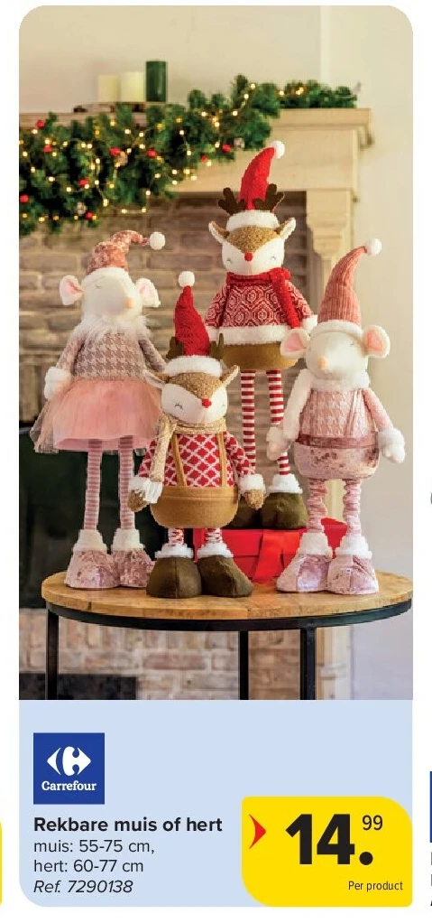 Rekbare muis of hert