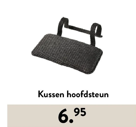 Kussen hoofdsteun