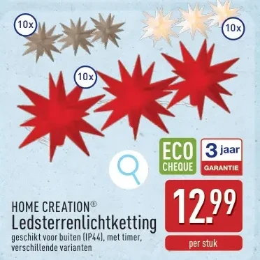 Ledsterrenlichtketting