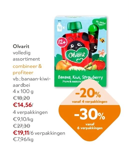 Olvarit volledig assortiment