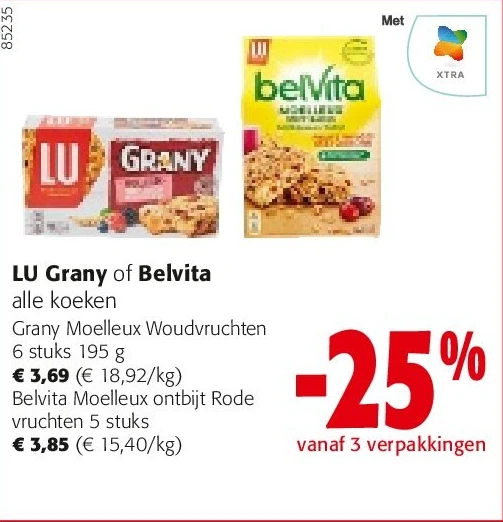 Grany Moelleux Woudvruchten 6 stuks 195 g