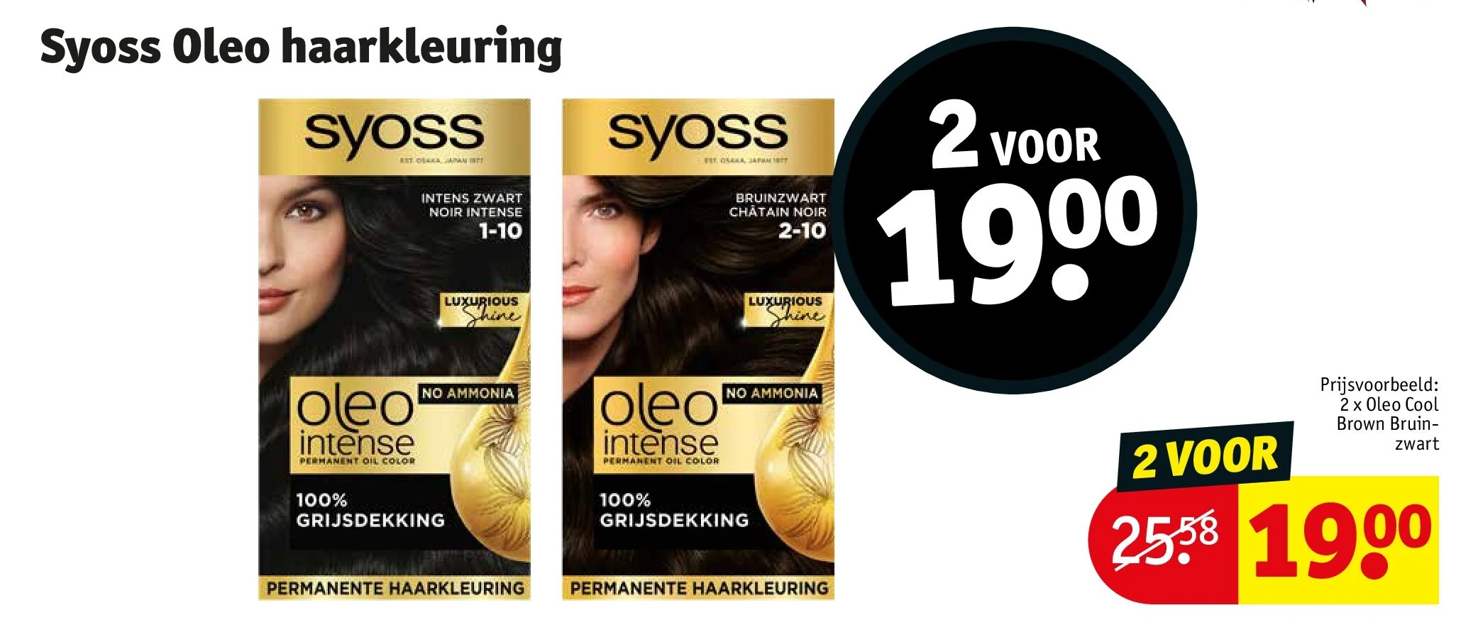Syoss Oleo haarkleuring