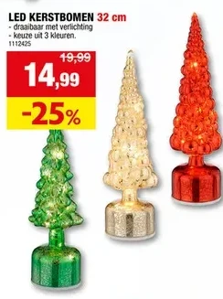 LED KERSTBOMEN 32 cm