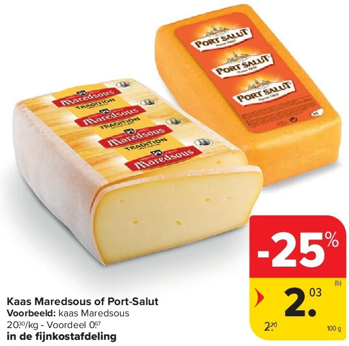 Kaas Maredsous of Port-Salut