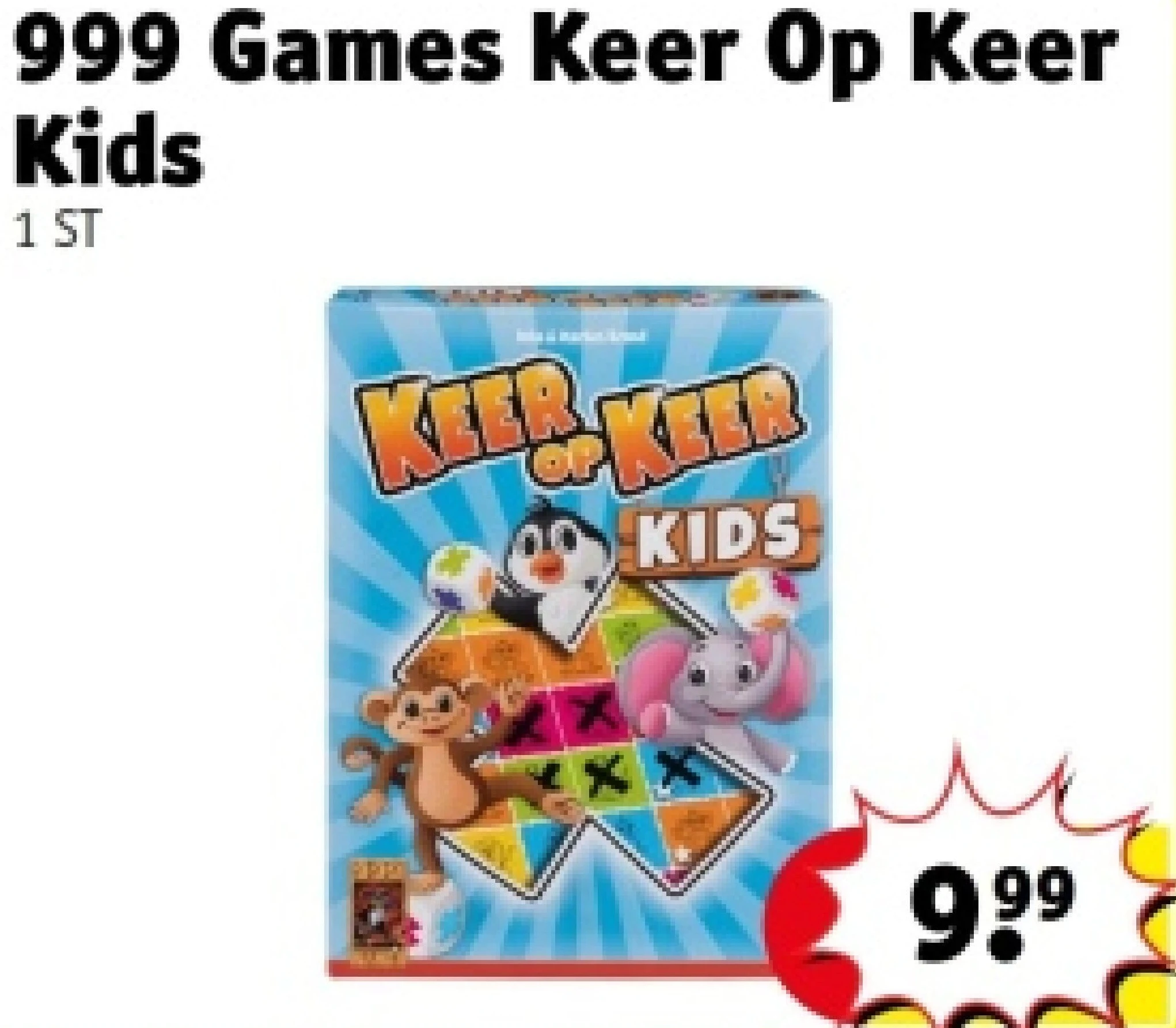 999 Games Keer Op Keer Kids