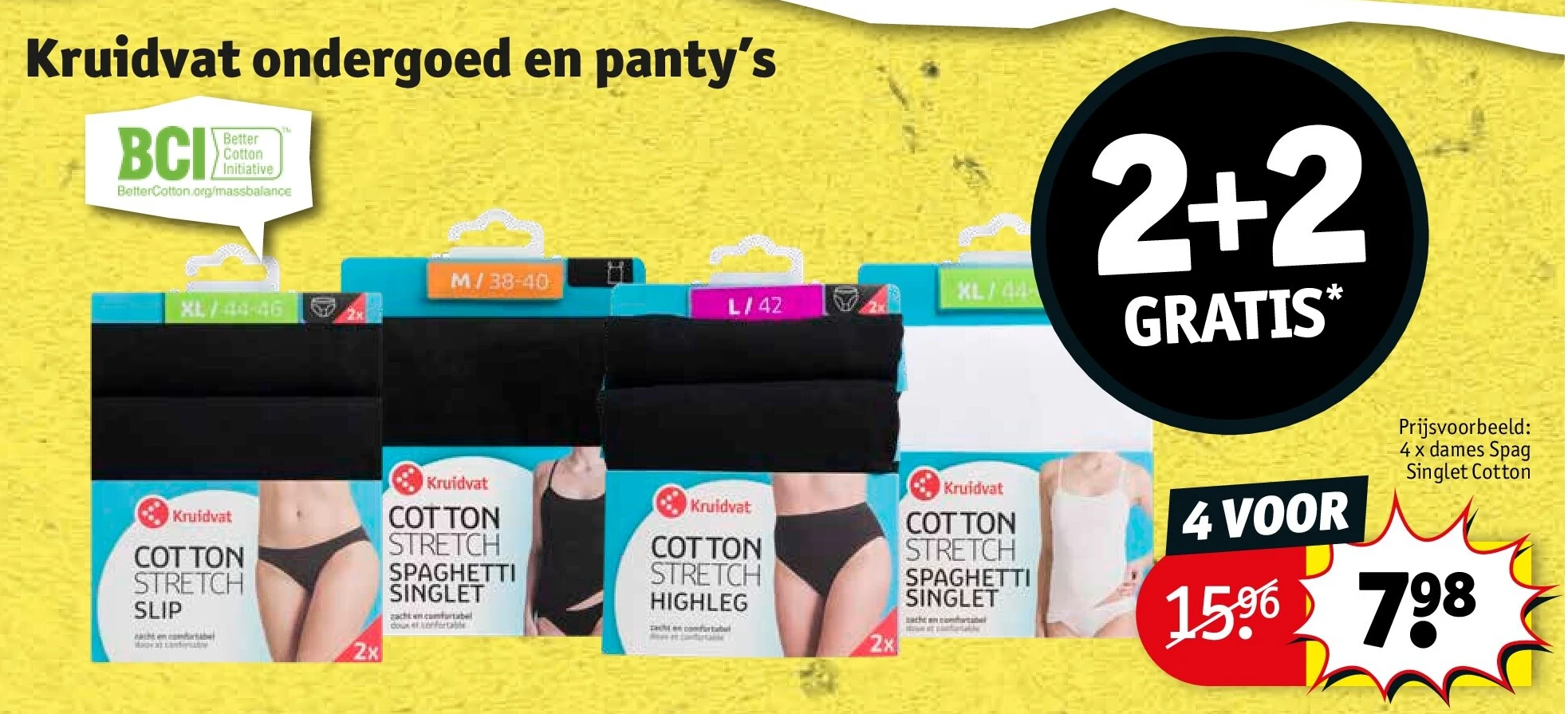 Kruidvat ondergoed en panty’s