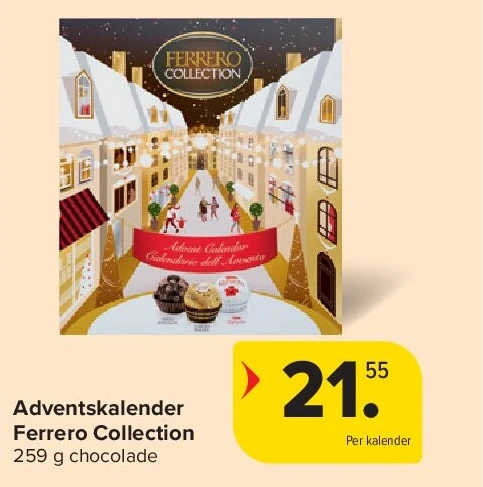 Adventskalender Ferrero Collection