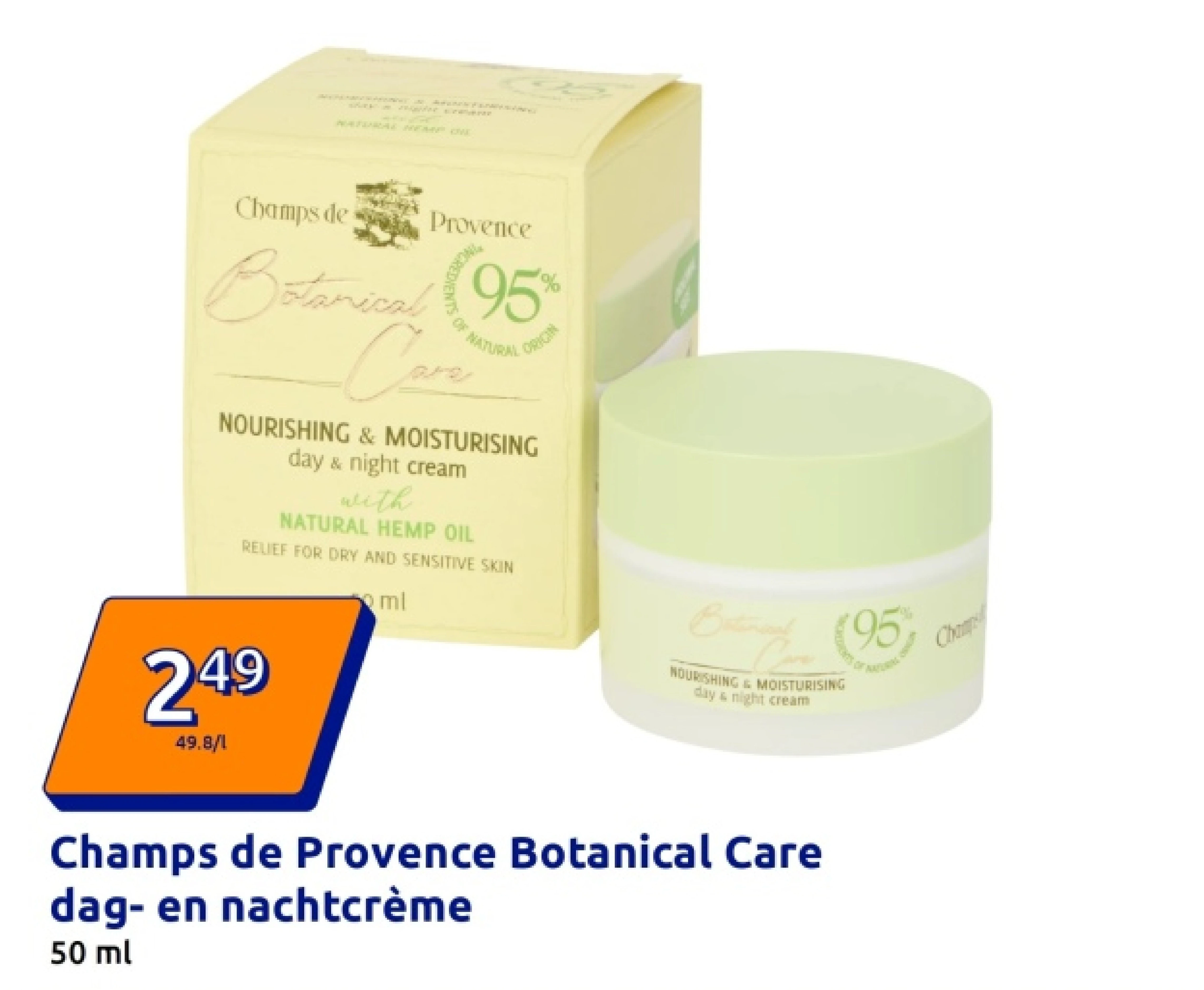 Champs de Provence Botanical Care dag- en nachtcrème