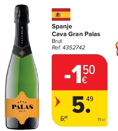 Spanje Cava Gran Palas