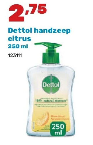 Dettol handzeep citrus 250 ml