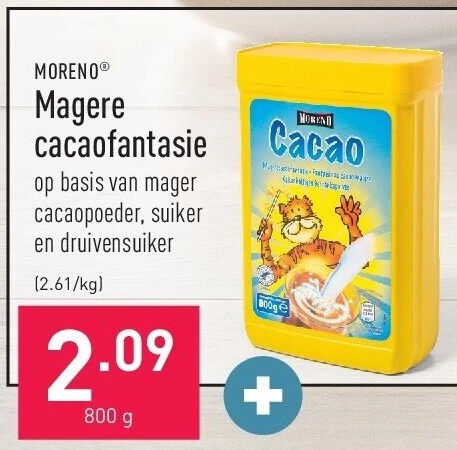 Magere cacaofantasie