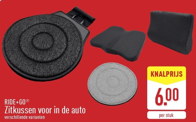 Zitkussen voor in de auto