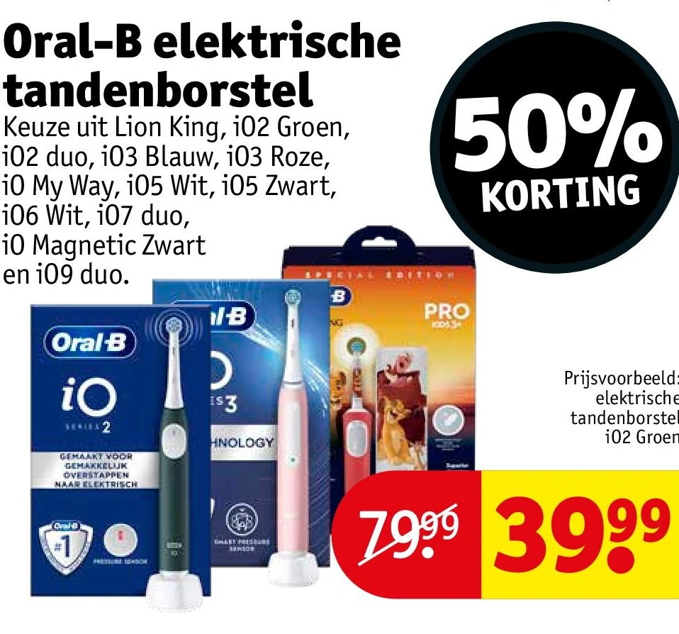 Oral-B elektrische tandenborstel