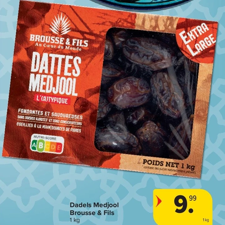 Dadels Medjool Brousse & Fils