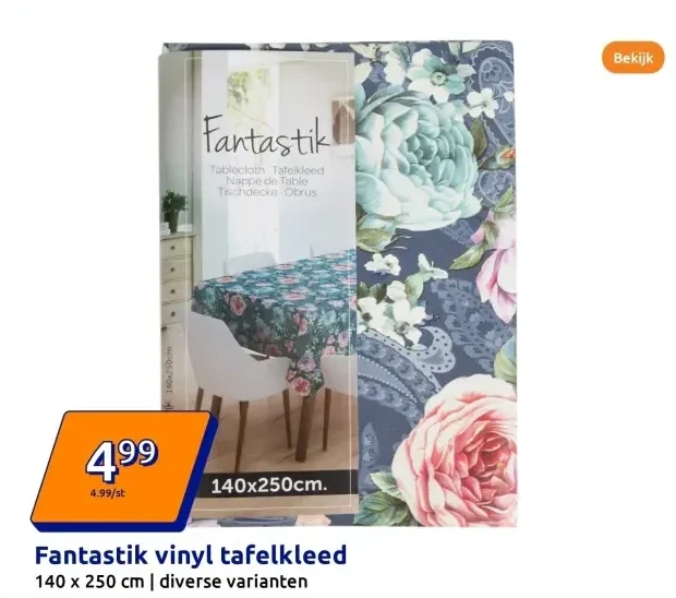 Fantastik vinyl tafelkleed