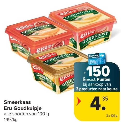 Smeerkaas Eru Goudkuipje