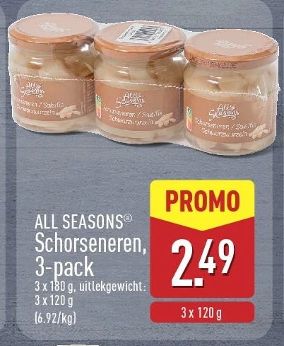 Schorseneren, 3-pack