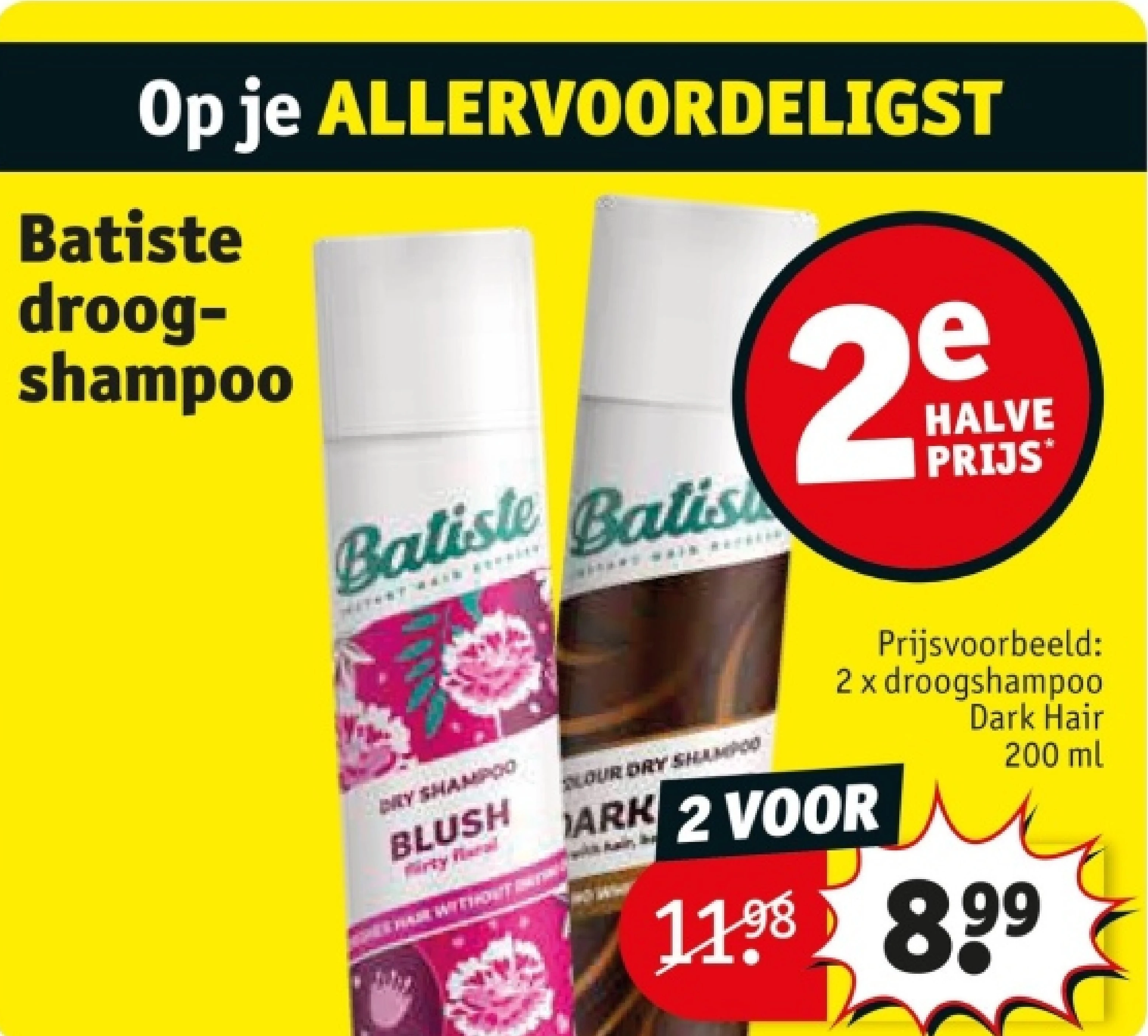 Batiste droogshampoo