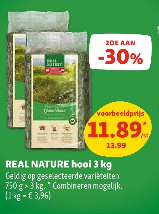 REAL NATURE hooi 3 kg
