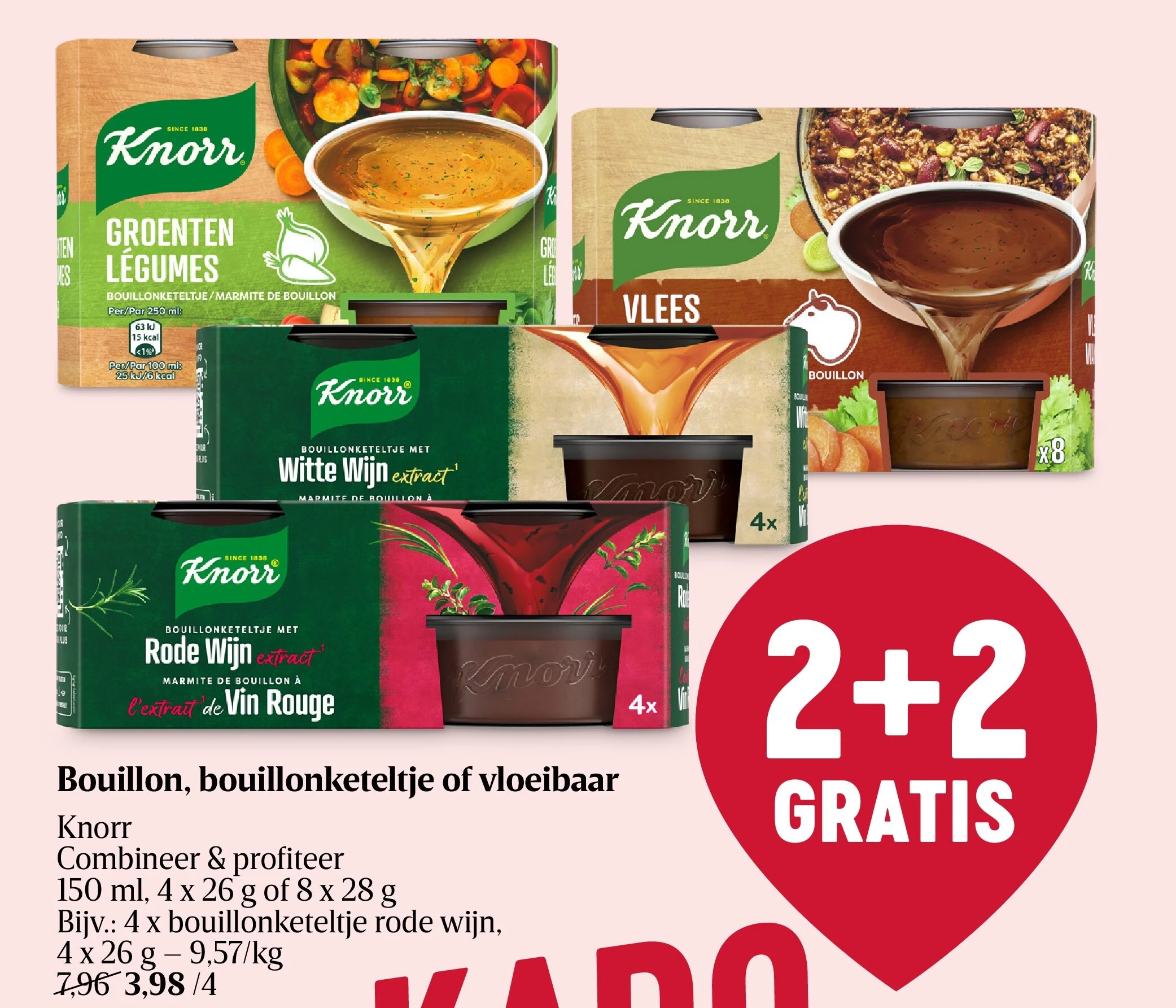 Bouillon, bouillonketeltje of vloeibaar