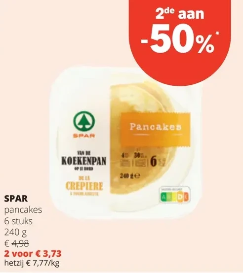 SPAR pancakes