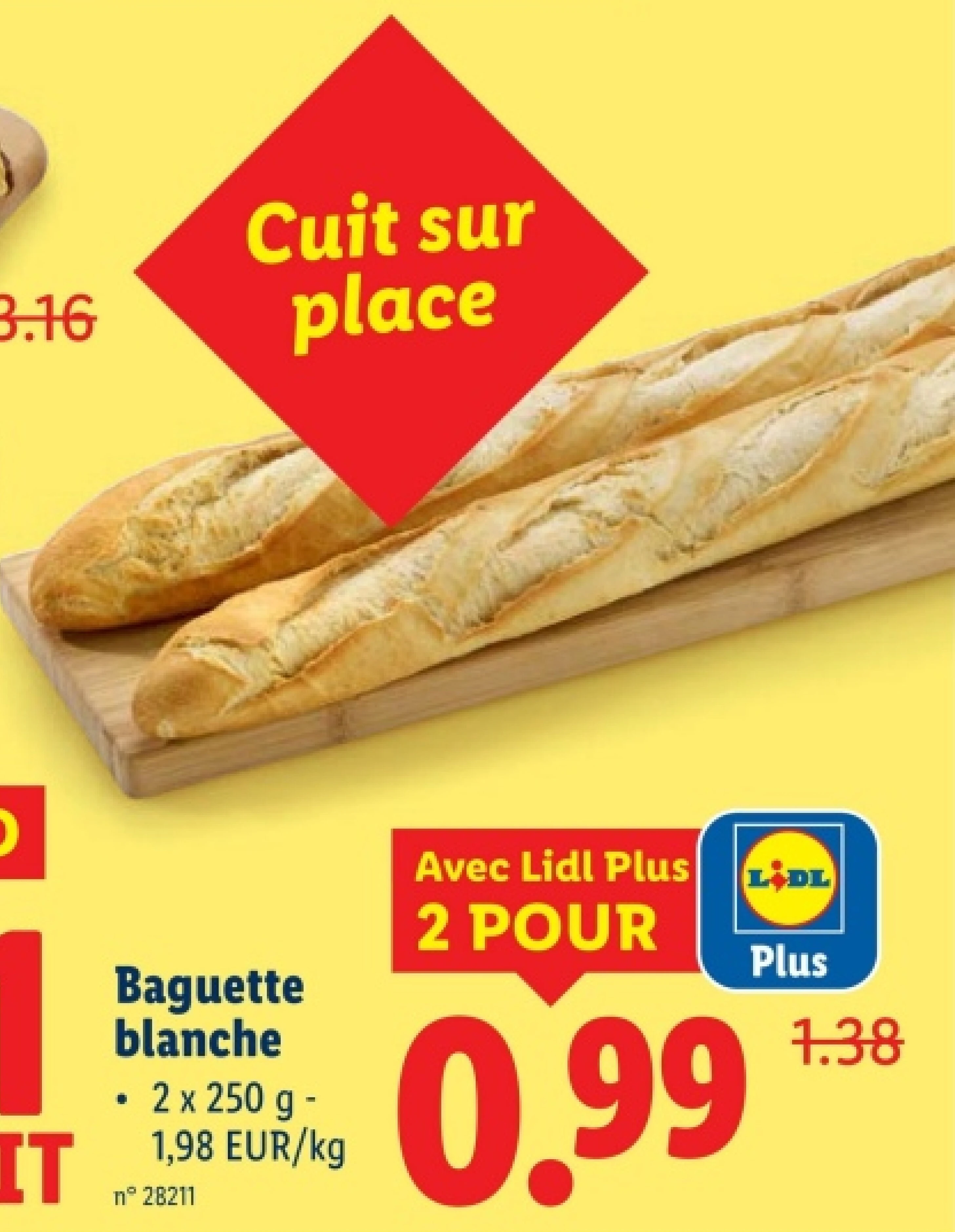 Baguette blanche