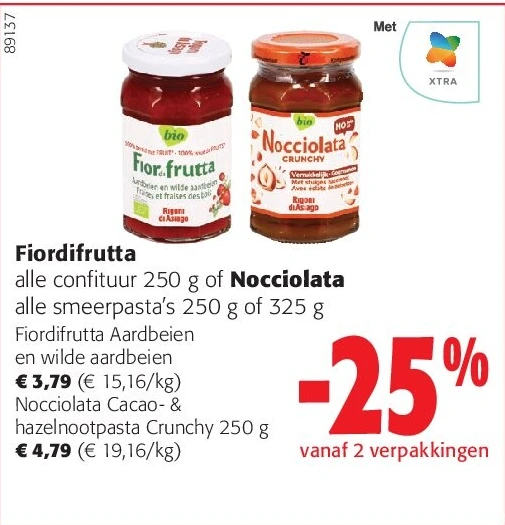 Fiordifrutta Aardbeien en wilde aardbeien