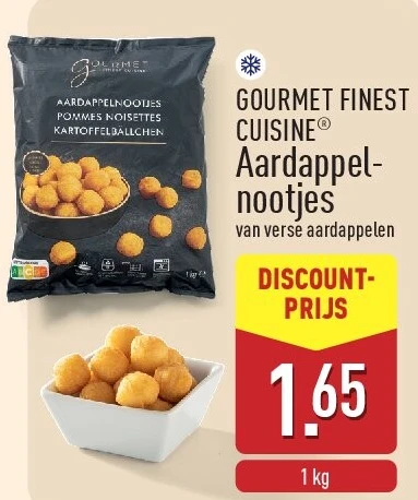 Aardappel nootjes