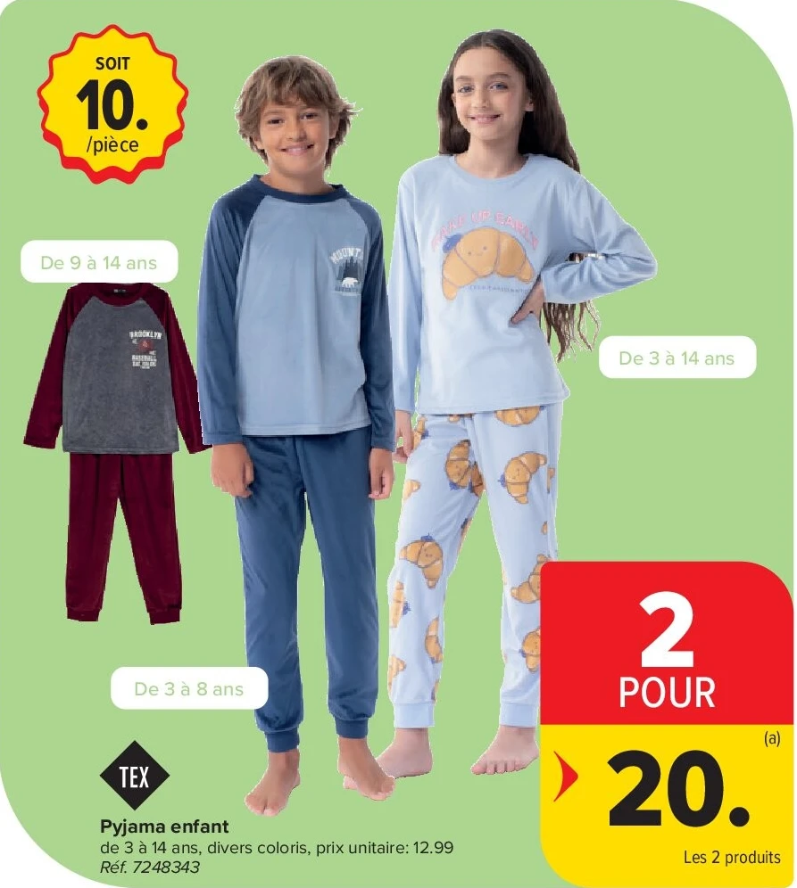 Pyjama enfant