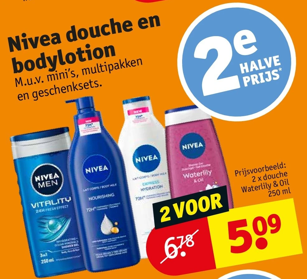 Nivea douche en bodylotion