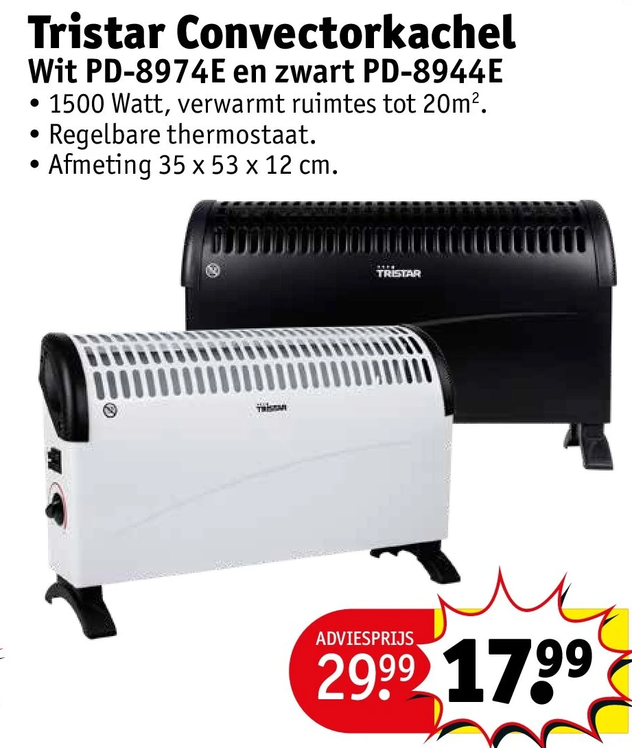 Tristar Convectorkachel