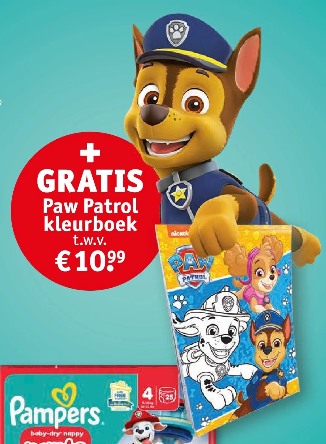 Paw Patrol kleurboek