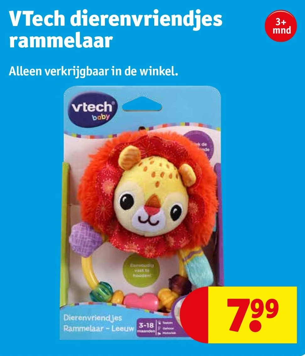 VTech dierenvriendjes rammelaar
