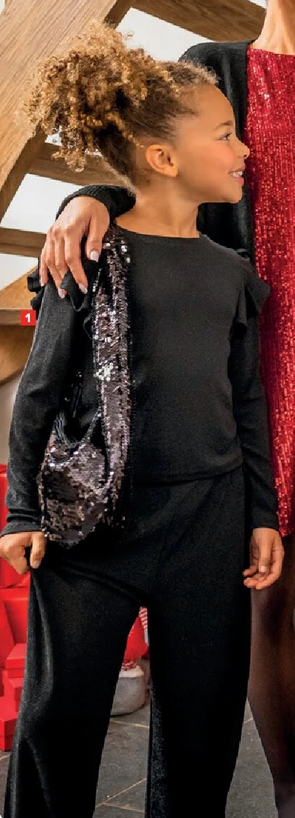 T-shirt met lange mouwen of broek voor meisjes - van 4 tot 14 jaar