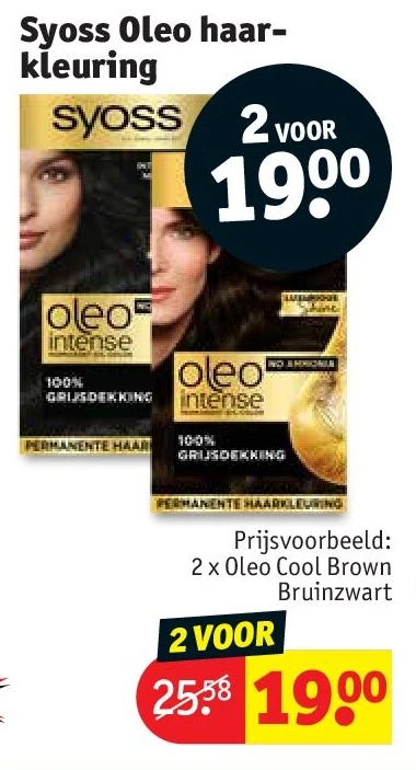 Syoss Oleo haarkleuring