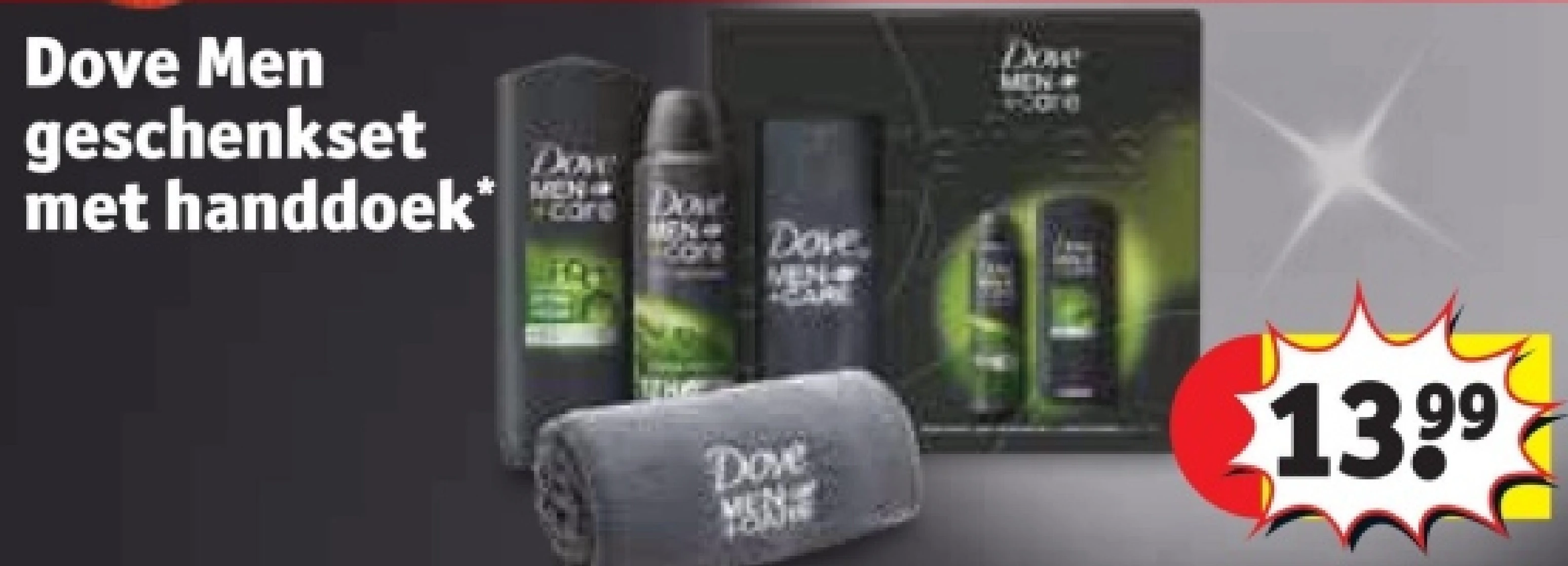 Dove Men geschenkset met handdoek
