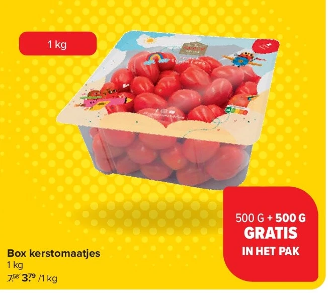 Box kerstomaatjes